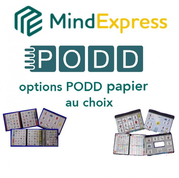 Option PODD Classeur  et PODD Electronique pour Mind Express 5 CAA - visuel 2