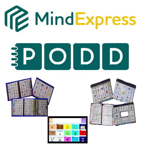 Option PODD Classeur  et PODD Electronique pour Mind Express 5 CAA - visuel 3
